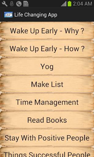 Life Changing App screenshot 2