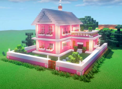 Pink House Mod Map for mcpe screenshot 4