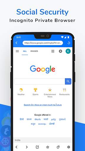 Private Social Media - Private Browser screenshot 4