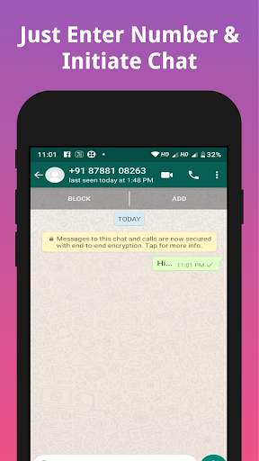 WA Direct Chat For Chat Apps 4 تصوير الشاشة