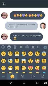 Twemoji for Kika Keyboard screenshot 2