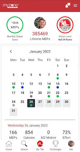 Myzone screenshot 3