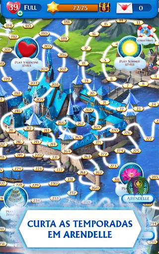 Disney Frozen Free Fall screenshot 4
