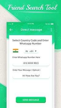 Friends Search Tool for Whatsapp Number 3 تصوير الشاشة