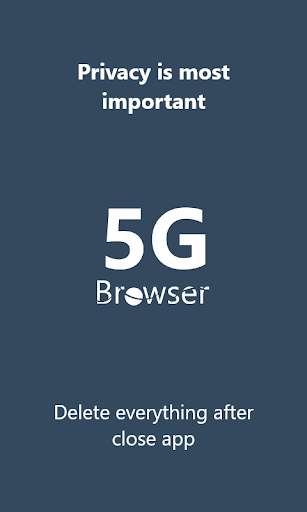 5G Browser Ultra Fast screenshot 1