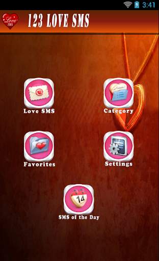123 Love Messages screenshot 1
