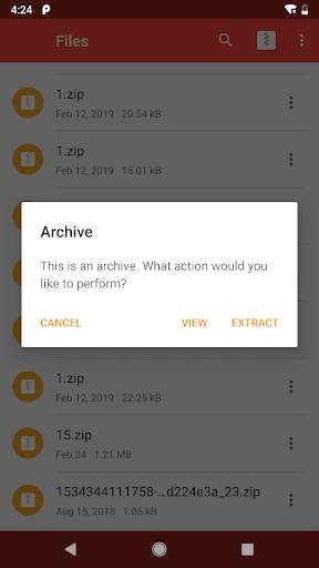 Zip Viewer screenshot 2