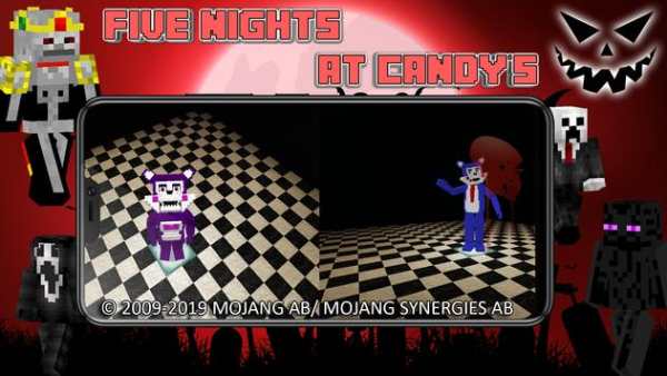 Mod 5th Nights at Candy`s Craft screenshot 1