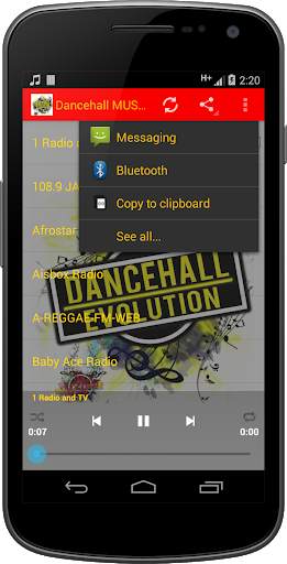 Dancehall MUSIC Radio screenshot 2