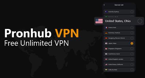 Pronhub VPN - Free Unlimited VPN screenshot 1