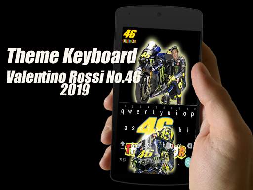 Rossi 46 Keyboard Theme 2020 स्क्रीनशॉट 1