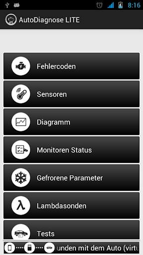 AutoDiagnose LITE (OBDII ELM) screenshot 1