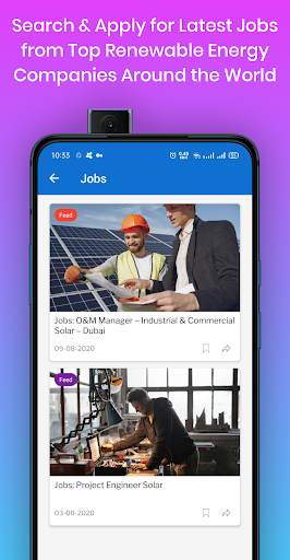 M2E Cards - News, Jobs & More on Clean energy screenshot 3