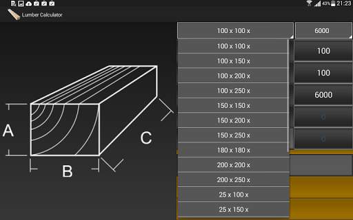 Calculator Lumber & Timber screenshot 16