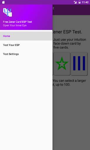 Free Zener Card ESP Test screenshot 4