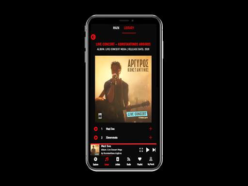 Panik Music App screenshot 7