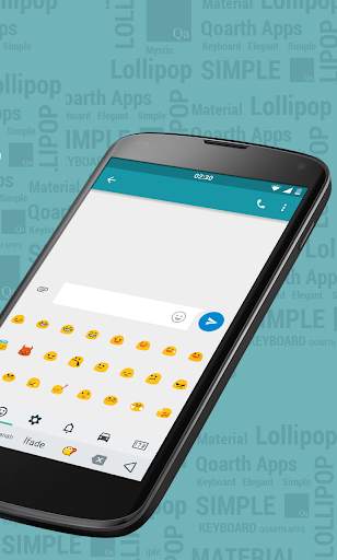 Material White for TouchPal screenshot 3