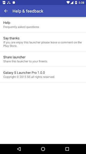 S Launcher Pro for Galaxy screenshot 3