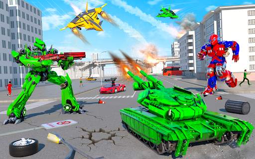 Army Robot Jet Car Transform screenshot 1