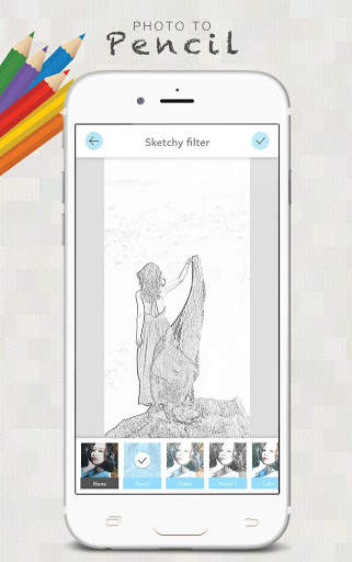 Creating Pencil Sketch скриншот 4