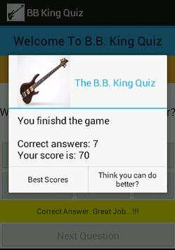 B.B. King Quiz screenshot 7