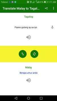Translate Malay to Tagalog screenshot 4