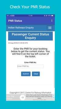 Rail Yatra-Live Train Status,PNR Status,Rail Info screenshot 3