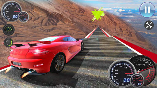 Speed Car Racing Stunts- Impossible Tracks screenshot 6