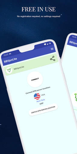 BBVpn VPN Lite - Free Unlimited VPN screenshot 1