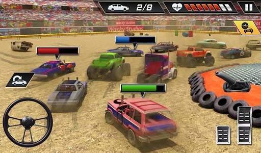 エクストリーム 解体 ダービー レーシング 筋 車 クラッシュ screenshot 11