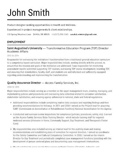 Resume Builder App Free - PDF Templates & CV Maker screenshot 5