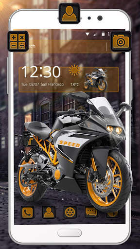 Cool Speed Motobike Theme screenshot 1