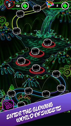 Glow Candy - Match 3 Game screenshot 1