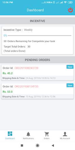 Figeit Delivery Boy App screenshot 3