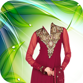 Women Salwar Photo Frame أيقونة