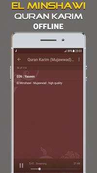 Full Quran minshawi offline screenshot 3