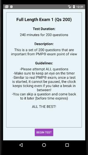 2021 PMP® Exam Simulator PMBOK® 6th Edition screenshot 3