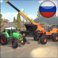 Экскаватор Кран Вилочный Погрузчик Jcb  Мир иконка