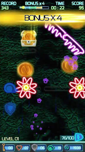 Finger Dash Neon скриншот 4