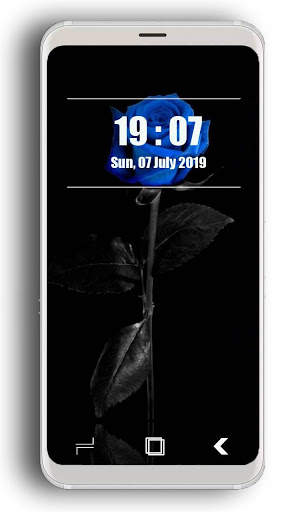 Black Flowers Wallpaper screenshot 6