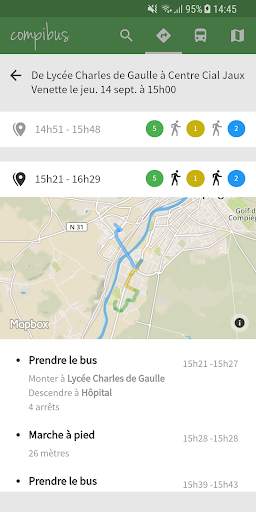 Compibus - Horaires des bus à Compiègne screenshot 3