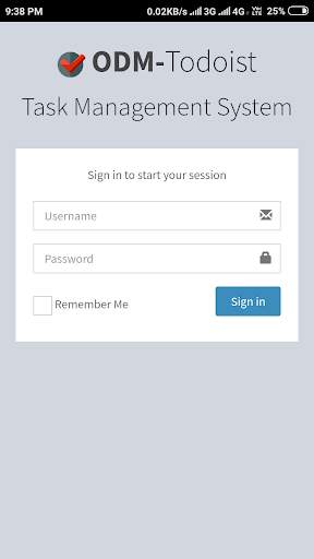 ODM-Todoist скриншот 1