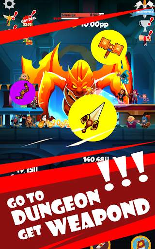 Dungeon Quest Hunter Action Adventure Idle RPG screenshot 1