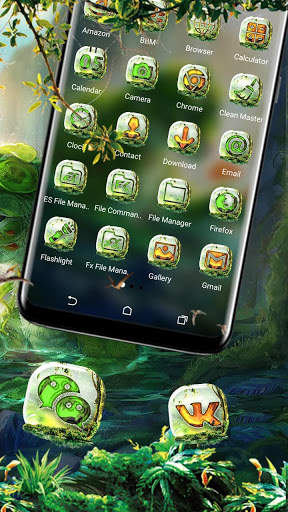 Wonderland Tigress Launcher Theme screenshot 2