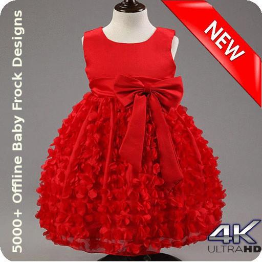 1000  Latest Baby Frock Designs HD (Offline) icon