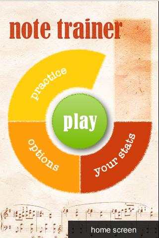 Note Trainer Learn to Sight Read Piano Notes screenshot 1