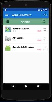 Apps Uninstaller 2017 screenshot 1