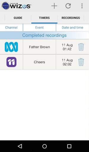Beyonwiz WizOS screenshot 3