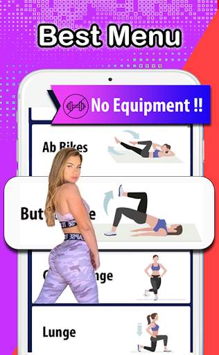 Buttocks Workout , Hips, Legs & Butt Workout screenshot 1