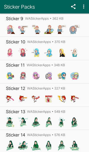 Stiker WA Islami screenshot 7